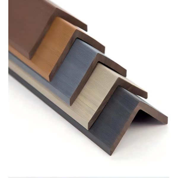 Wood plastic flooring edge banding , outdoor flooring accessories