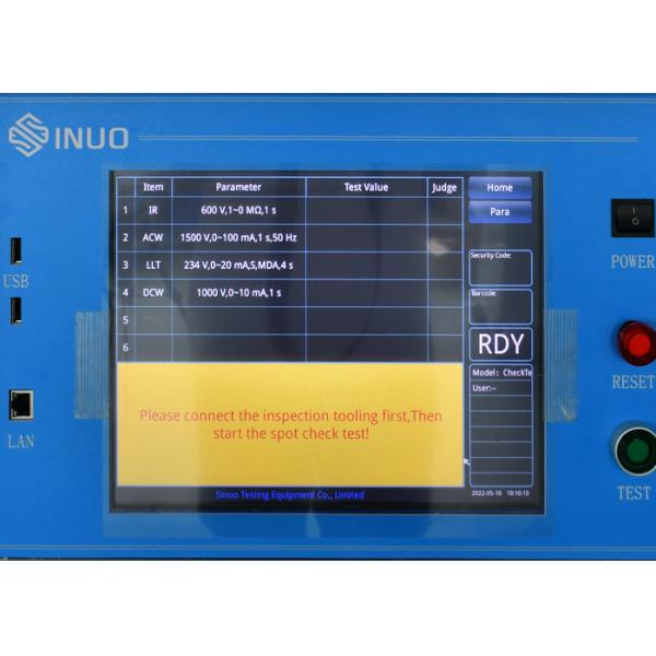 IEC60898-1 MCCB Диэлектрические свойства Модульный интеллектуальный тестер безопасности