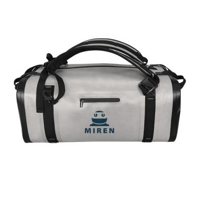 840D TPU Water Resistant Duffel Bag 50L For Outdoor Adventures OEM