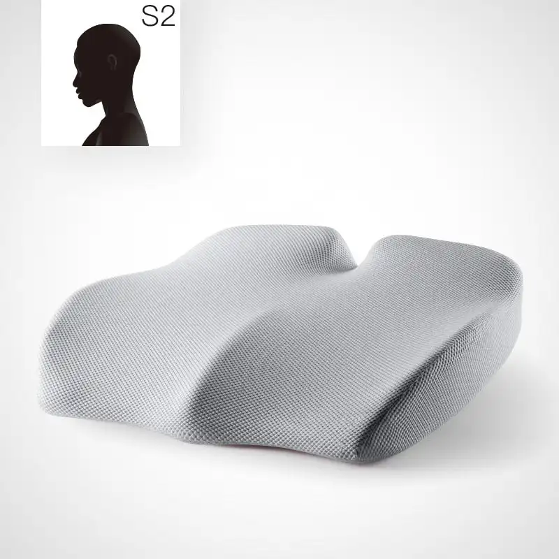 Customized Bravo Office Chair Seat Cushion for Non-Slip Sciatica and Tailbone Relief