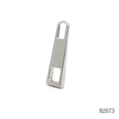 Nickel Silver Zipper Pull OEM ODM Zipper Puller Tag Attachments