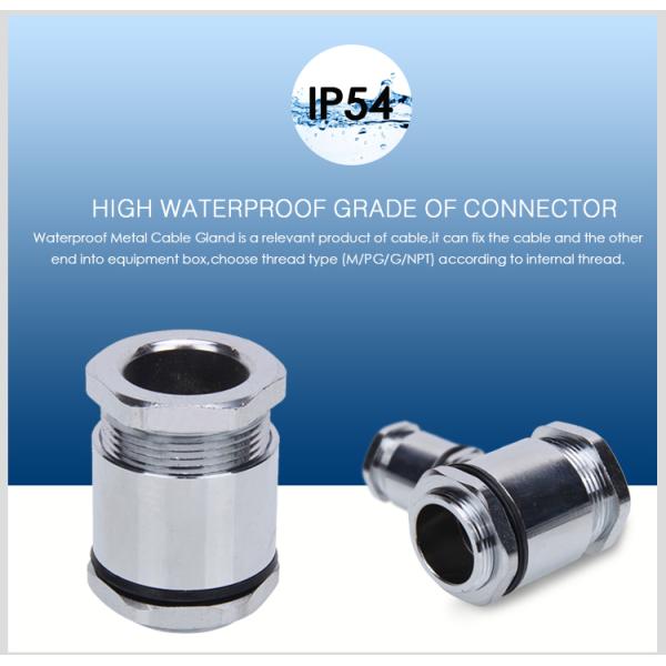 TJ34 Clamping Type Explosion Proof Cable Gland IP 54 Water Proof Stuffing Box