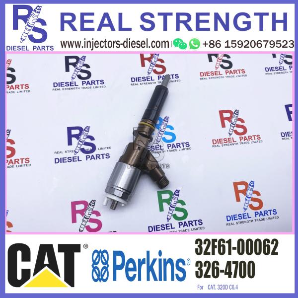 Diesel fuel injector 326-4700 3264700 32F61-00062 32F6100062 10R-7675 10R7675 for Caterpillar CAT C6.4 320D Excavator