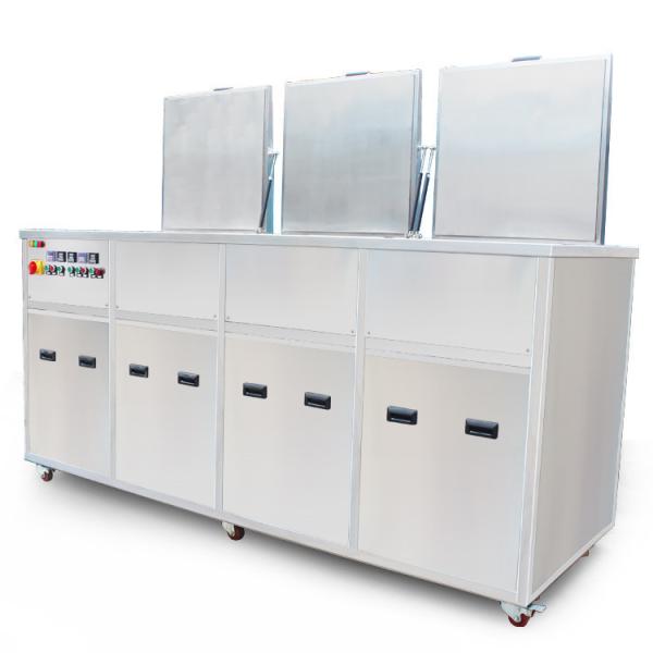 Multi Tank Industrial Ultrasonic Cleaner For Car / Motor / Truck Wash Rinse Dry Ultrasonic Parts Cleaner