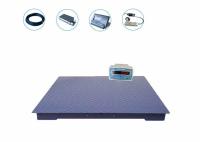 Échelle résistante industrielle de palette de plancher 1x1M 3000Kg avec l'interface RS232