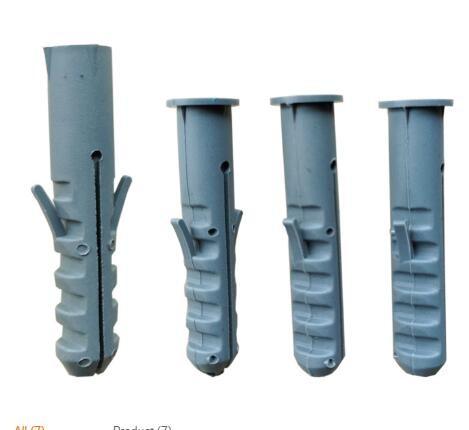 Durable Pan Head Screw Plastic Wall Plug Nail Expansion Anchor For Slab Heating