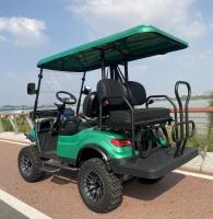 4 rodas travão de disco 10 polegadas TFT IP66 Carplay Display Carrinho de golfe preço fora da estrada roda levantada Carrinho elétrico 4 lugares Golf Ca