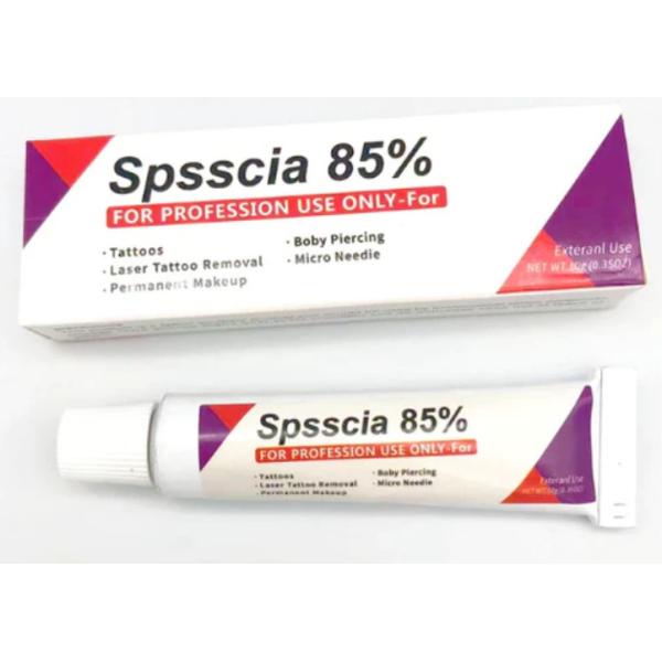 85% Крем для обезболивания тела с постоянным удалением татуировок