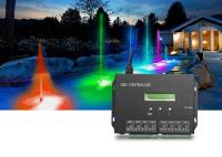 5 regulador RGB de la luz de la piscina de los alambres DMX LED para la luz subacuática