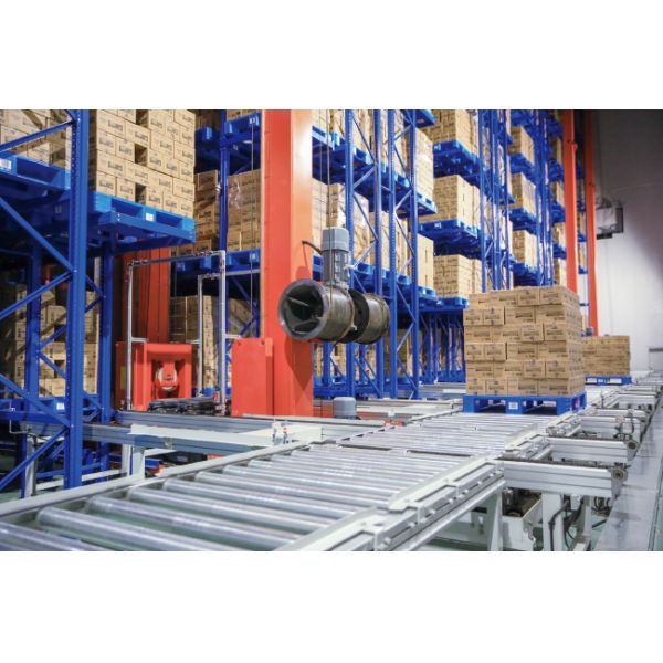 Double Deep pallet Stacker Crane ASRS, Floor Supported SRM(Storage Retrieval Machine), Automatic Storage And Retrieval System,Room Temperature Warehouse and Cold Storage