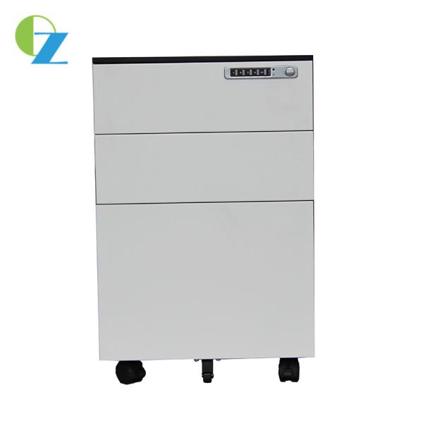 Ящик шкафа 3 постамента электронного замка пароля металла мобильный