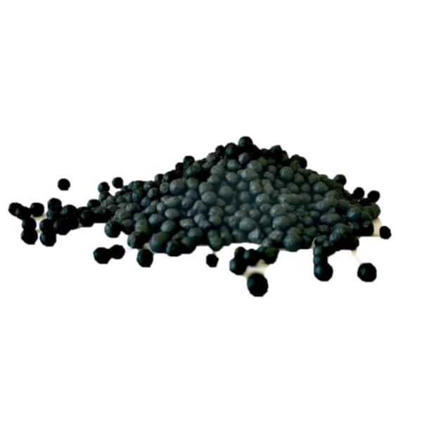 Black Organic Granular Lawn Fertilizer Slow Release Plant Food Granules
