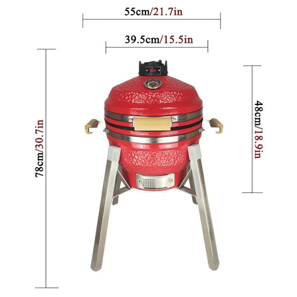 Kamado 15 Inch Kamado Xl Grill Cosplay Nezuko Yixing Royal Kamado