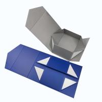 Caja de cartón rígida plegable plegable de lujo Caja de papel magnético para embalaje de regalos