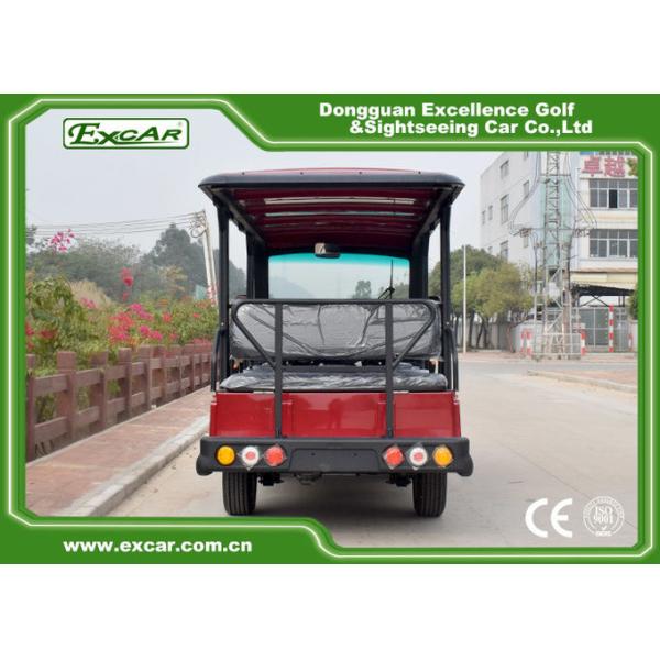 11 Seats Electric Sightseeing Bus 4 Wheel Electric Shuttle Car