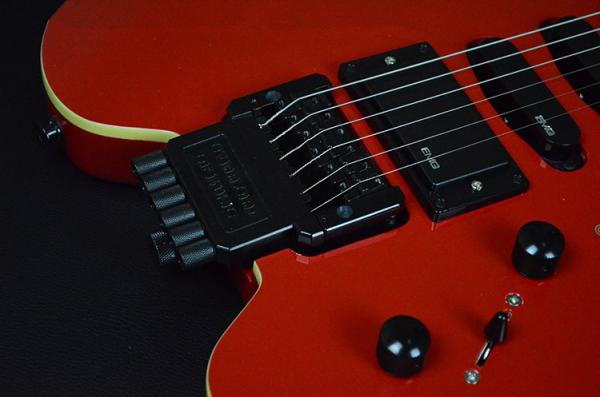 2019 High quality custom 6 String Picea Built-in Tuner LP DIY White Electric Guitar