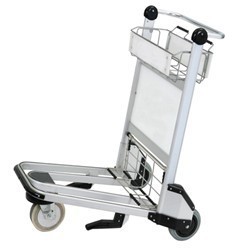 Powder Coating Airport Luggage Trolley