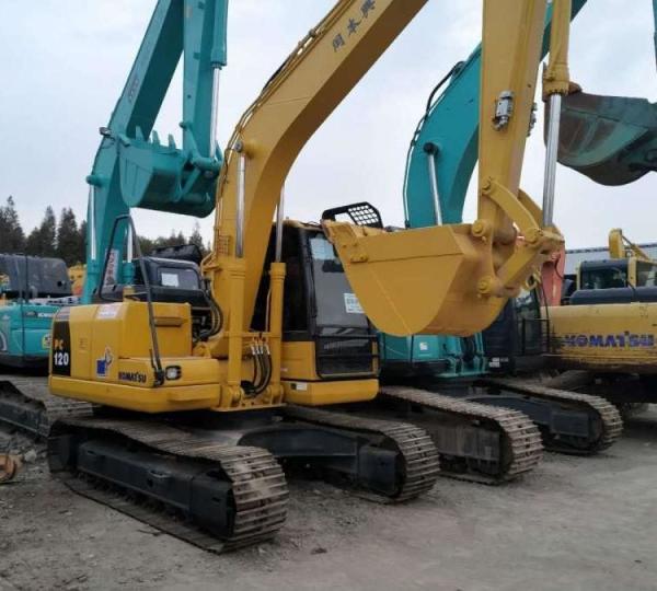 Second hand Komatsu Japan PC120 Cheap Heavy Equipment Komatsu  Excavators Machine