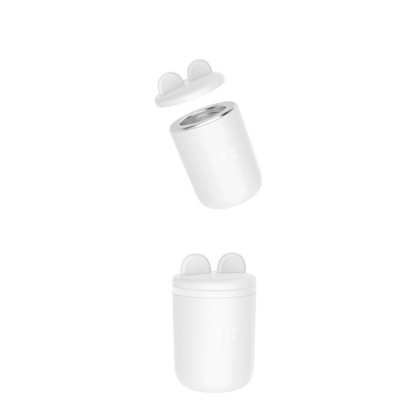 N1s Bouteille de lait pour bébé chauffe-eau USB rechargeable Bouteille de lait portable chauffe-eau pour bébé