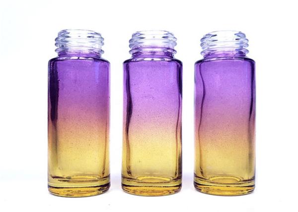 10 Ml Gradient Color Glass Roller Bottles For Essential Oil Roll On Bottle