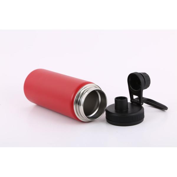 17 Oz Bouteille d'eau isolée pour enfants pour l'école avec un couvercle de tuyau imperméable et de mignons autocollants imperméables, thermos en acier inoxydable personnalisé Bouteille d'eau métallique pour filles et garçons