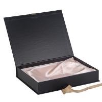 Carton en similicuir de luxe se pliant magnétique des boîte-cadeau de papier CMYK