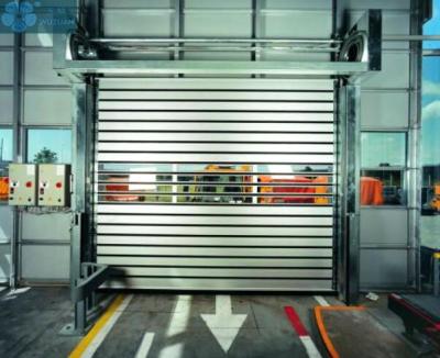 SD00012 de alumínio 1,5 milímetros rápidos rolam acima a porta com sensor de radar