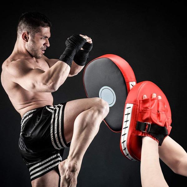Fitness Supplies Protective Gear Sanda Fighting UFC Fighting Training 1Pair Pad Punch Target Bag Adults Kick Boxing Glov