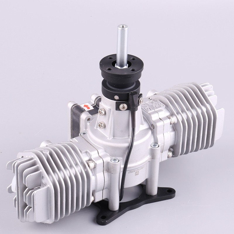 X-76cc-T Model Metal Airplane Gasoline Opposed Twin-Cylinder Two-Stroke Fixed-Wing Engine
