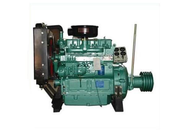 Low Fuel Consumption Diesel Engine Motor 42 KW With Clutch For Water Pump