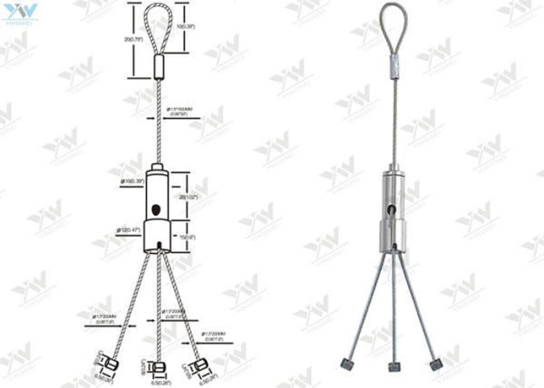 Customize Finishing Color Flower Pot Hanging Kit Aesthetic Design For Plant Pot