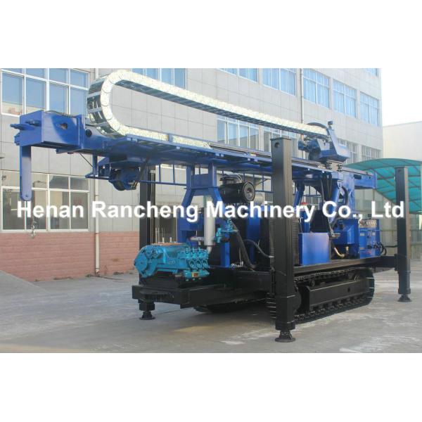 Équipement de forage de puits d'eau à haute vitesse rotative 160 kW Moteur 650 m Profondeur de forage