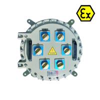 Boîte de répartition d'éclairage résistant aux explosions (Ex d e IIC) en aluminium de la série IP66 CXM