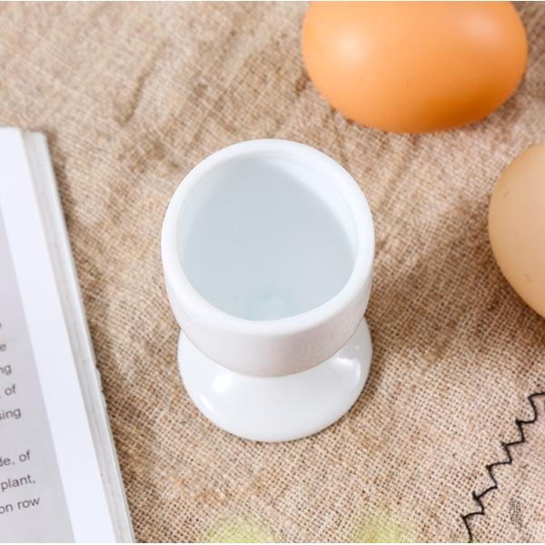 Savall White Porcelain Egg Cups