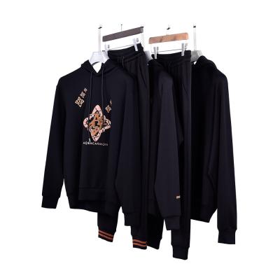 Custom Logo Color Men's Hoodie and Pants Set 100% Cotton Mean Suits for Your Clothing