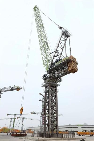 Chinese Top Brand Zoomlion 25 Ton Luffing-Jib Tower Crane L400-25 in Dubai for Hot Sale