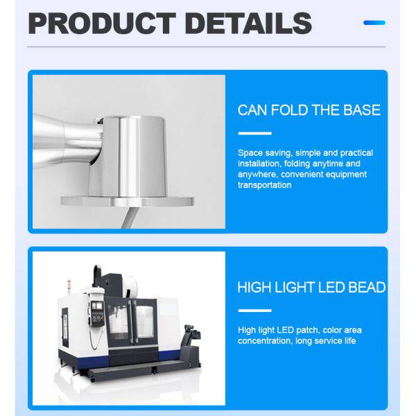 Flujo luminoso 400lm Luz de advertencia de torre Luces de pila LED para equipos pesados con garantía de aluminio