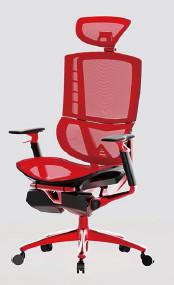 Executivo respirável dobrável Mesh Chair With Headrest de Mesh Office Chair Aluminum 3D