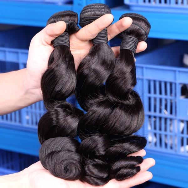 Overnight Shipping DHL Sensational Weave Best Quality Indian Loose Wave Virgin Hair