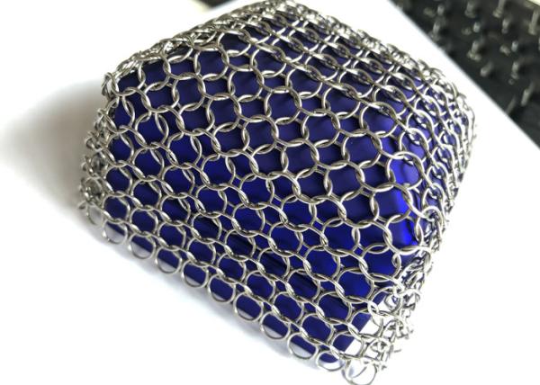 Metal Welded Ring 0.51MM Stainless Steel Wire Mesh
