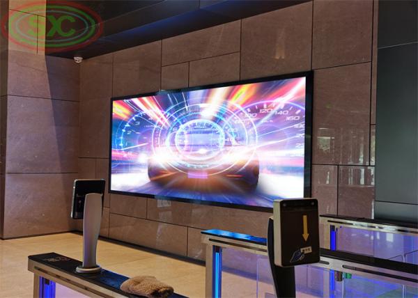 Pantalla fija P 5 de la pantalla LED interior LED de la frecuencia de actualización 4K para la sala de reunión