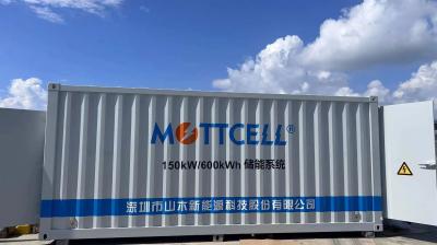 220V ESS comercial 1Mwh 2Mwh 3Mwh 5Mwh 10Mwh Container de base integrado