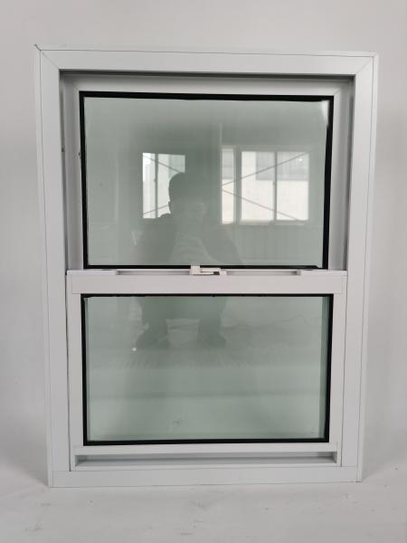 Hurricane Impact Thermal Break Double Hung Sash Aluminum Window with Swing Open Style