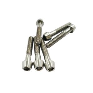Titanium Hexagon Socket Head Cap Bolts Titanium Fastener