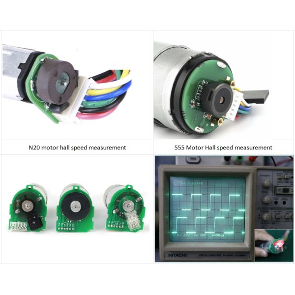 Customized Incremental Hall Encoder Series 12 CPR 13CPR