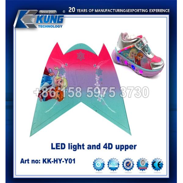 4D Lightweight Uppers On Shoes , Wear Resistant Breathable Upper