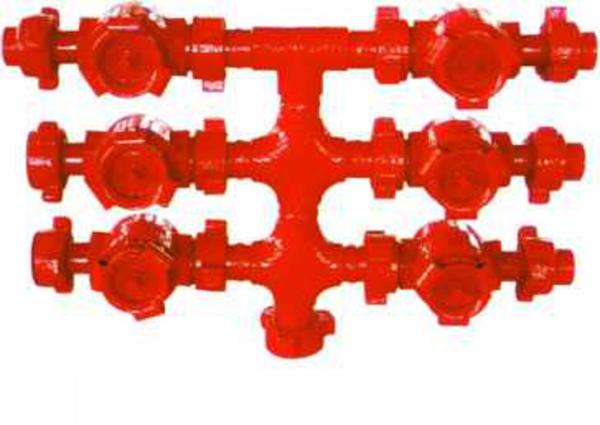 Well Drilling Oil Wellhead Equipment Drilling Fluid Manifold Alloy Steel Material