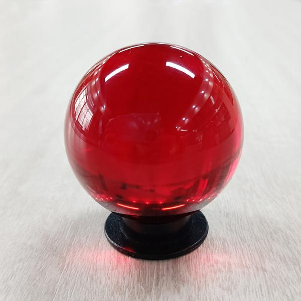 Bola acrílica clara do grande diâmetro, bola de mnanipulação 100mm do contato