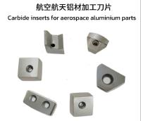 K10 résistance à haute température Carbide inserts pour l'aérospatiale Aluminium tournant inserts haute résistance à l'usure 3200 TRS