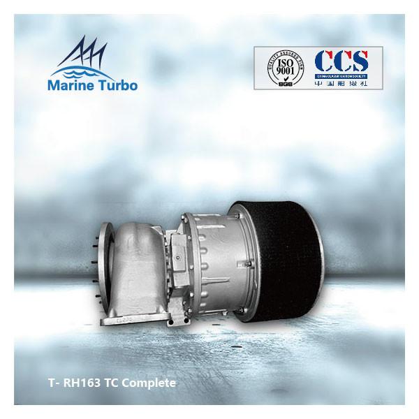 Gas de escape de repuesto RH163 Turbocompresor diésel marino completo